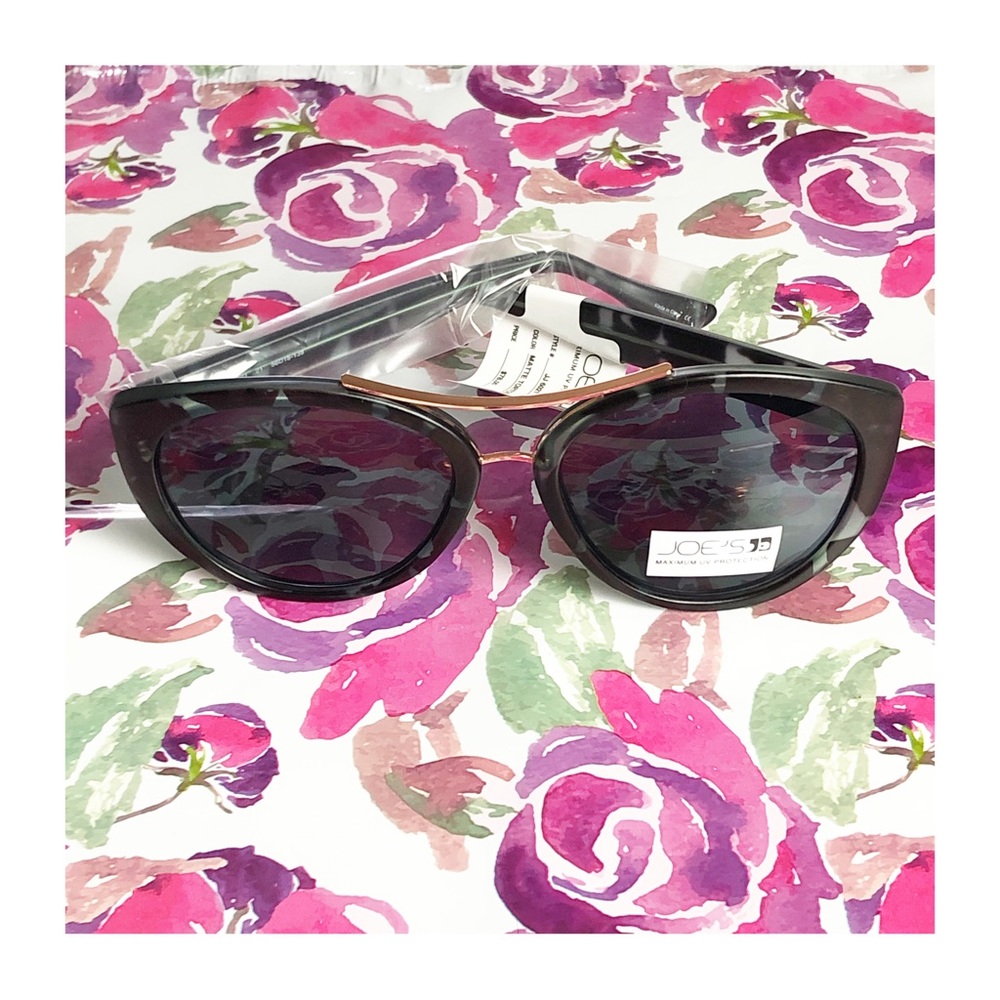 NWT JOE'S JEANS Women's Matte Tortoise Sunglasses - Picture 2 of 13